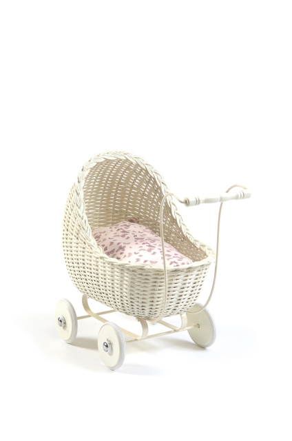 Smallstuff Poppenwagen - Off White (51001-02)