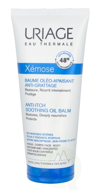 Uriage Xemose Anti-Itch Soothing Oil Balm 200 ml 48h Anti-Recurrence