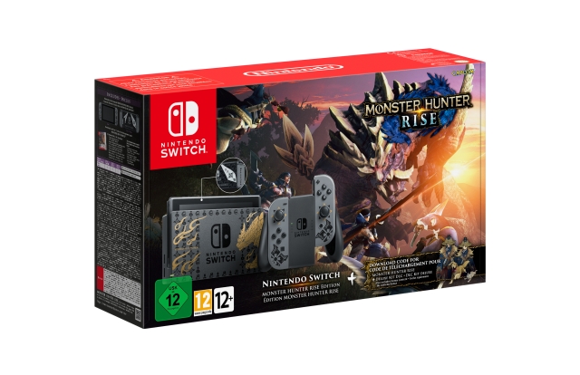 Nintendo Switch Console (Monster Hunter Rise Bundel)