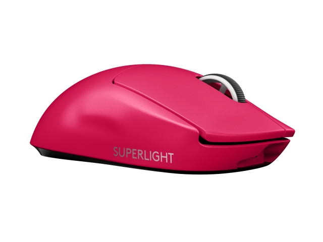 Logitech PRO X SUPERLIGHT Draadloze Gaming Muis - MAGENTA