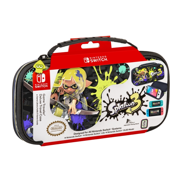 Nintendo Switch Deluxe reisetui (Splatoon 3)