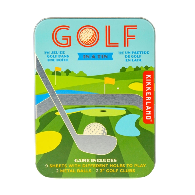 Kikkerland Golf in een blikje