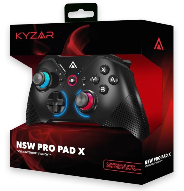 Kyzar Switch PRO-controller - Zwart