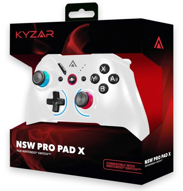 Kyzar Switch PRO-controller - Wit
