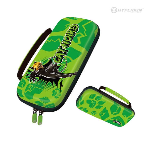 Hyperkin Officiële Miraculous Hard Case - Switch/Oled/Lite (Cat Noir)