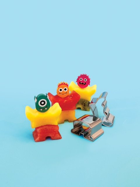 Kikkerland Monster Fruit Cutters