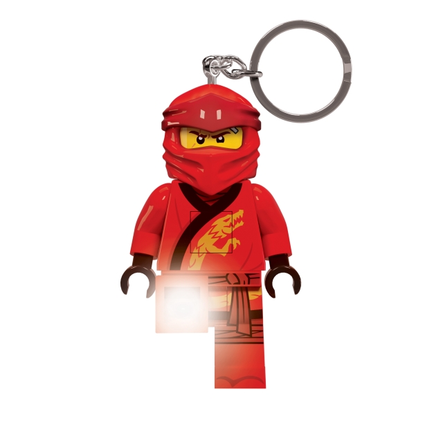 LEGO Sleutelhanger met LED Ninjago - Kai (4004036-LGL-KE149)