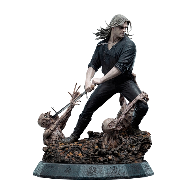 Weta Workshop The Witcher (Seizoen 2) - Geralt de Witte Wolf Limited Editionbeeld schaal 1:4