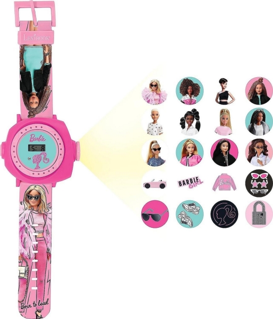 Lexibook Barbie - Digitaal projectiehorloge (DMW050BB)