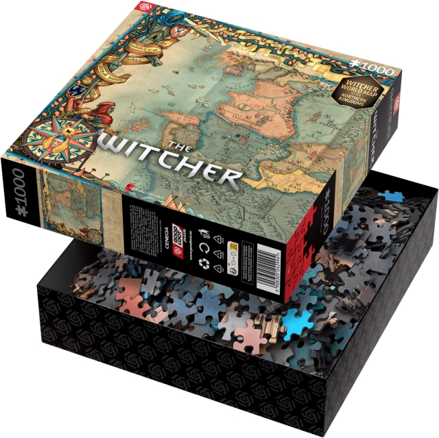 Good Loot Puzzel: The Witcher 3 De Noordelijke Koninkrijken Puzzels - 1000