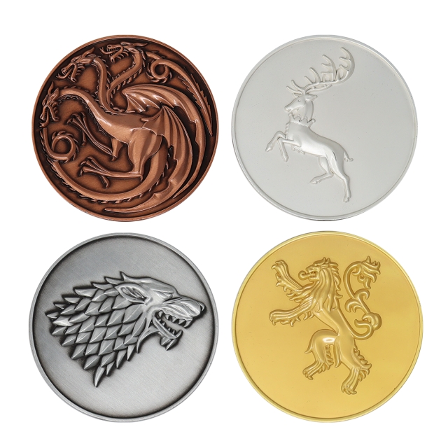 Fanatik Game of Thrones Limited Edition Sigil Medaillon Collectie