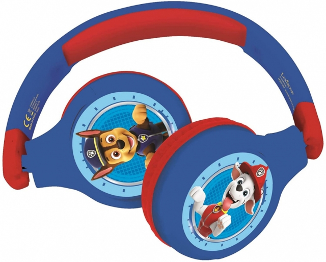 Lexibook Paw Patrol - 2 in 1 opvouwbare hoofdtelefoon (HPBT010PA)