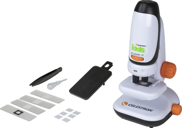 Celestron Kindermicroscoop met telefoonadapter