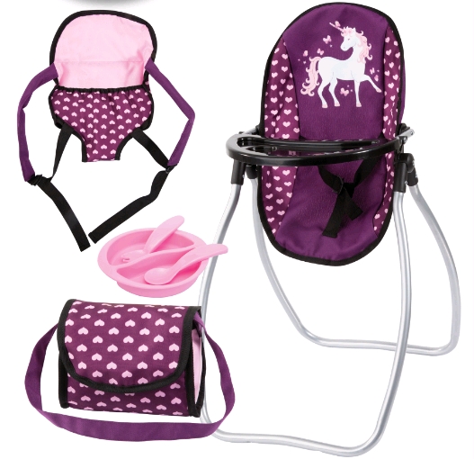 Bayer Poppen Accessoireset - Plum (63637AB)