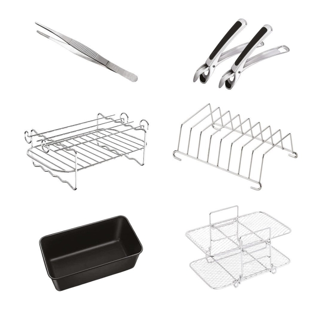 Sobczyk 9L Airfryer accessoireset met 6 onderdelen