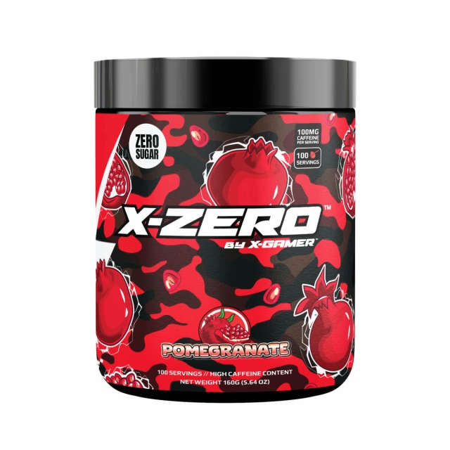 X-GAMER Energidryckspulver X-Zero 160 gram Pomegranate