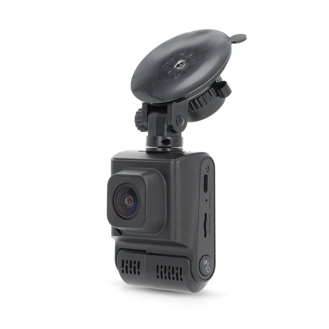 Nedis Dash Cam | 4K@30fps | 12 MPixel | 2 " | Wi-Fi | LCD | Tweevoudige camera | Cabinezichtcamera | GPS-ondersteuning | Parkeer sensor | Bewegingsdetectie | Nachtzicht | Zwart