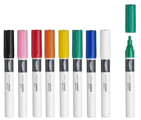 CARIOCA Plus - Acrylmarkers, 8 stuks (809309)