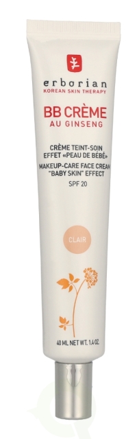 Erborian BB Cream Au Ginseng 5-In-1 Baby Skin Effect SPF20 40 ml Clair