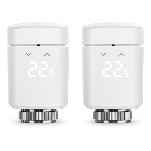 Eve Home EVE - Thermo - Slimme Thermostatische Radiatorkraan (2-Pack) (2020) HomeKit