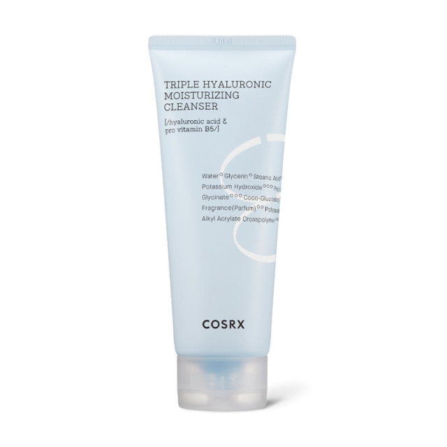 COSRX Hydrium Triple Hyaluronic Moisture Cleanser 150 ml