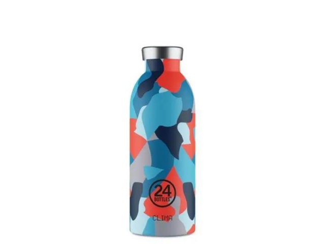 24Bottles Clima Fles 0,5 L - Blauw Toendra