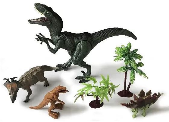 Animal Universe Dinosaurus set met licht en geluid - Velociraptor (525006)