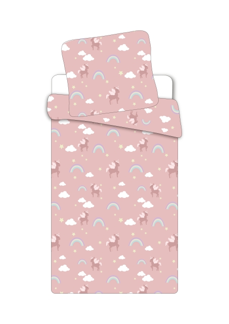 BrandMac Beddengoed - Junior maat 100x140 - Eenhoorn (1000901)