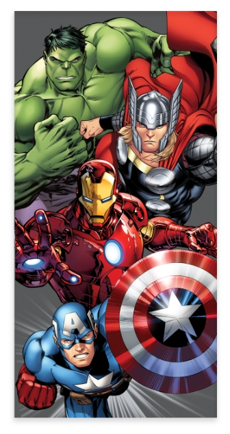 BrandMac Handdoek - 60 x 120 cm - Avengers (110082)