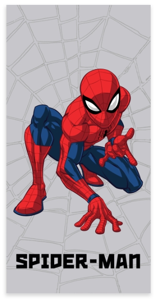 BrandMac Handdoek - 60 x 120 cm - Spiderman (110089)