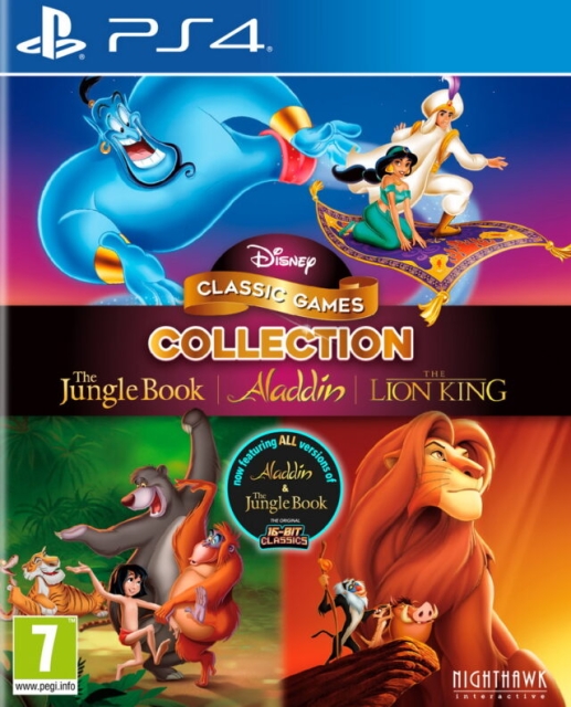 Disney Classic Games Collection: The Jungle Book, Aladdin, & The Lion King (PS4)