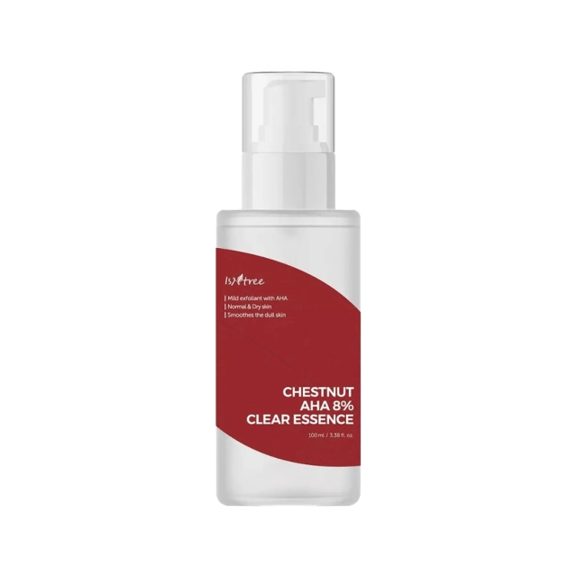 Isntree Kastanje AHA 8% Clear Essence - 100 ml