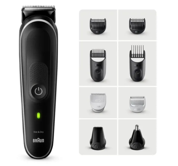 Braun Styler MGK5440 Zwart & Grijs
