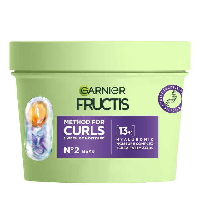 Garnier Fructis Methode voor krullen masker voor krullend haar - 370 ml