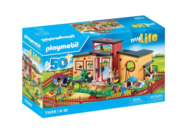 Playmobil 50JAAR Tiny Paws Huisdierenhotel (71599)