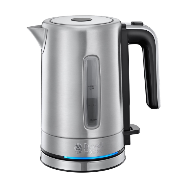 Russell Hobbs Compact Home Waterkoker - Roestvrij Staal