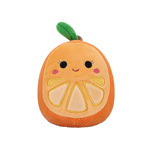 Squishmallows Squishmallow - Hondenspeeltje met piepgeluid - Oranje 18 cm Fruit