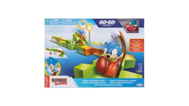 Sonic Go Go Racers Speelsets - Sonic & Knokkels asst (423334)