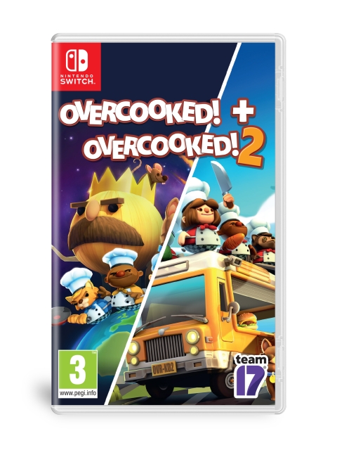 Overcooked + Overcooked 2 Double Pack (Switch)
