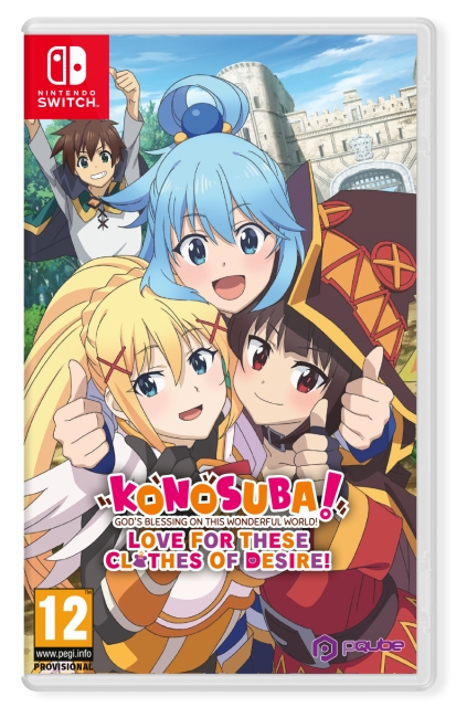 PQube KONOSUBA: Gods zegen op deze prachtige wereld! Liefde voor deze kleren van verlangen