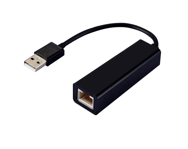 Piranha LAN-adapter met switch