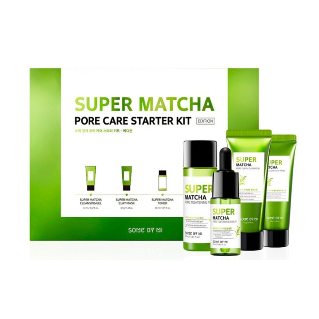 Some By Mi Super Matcha Pore Care Starter Kit - Reisformaat