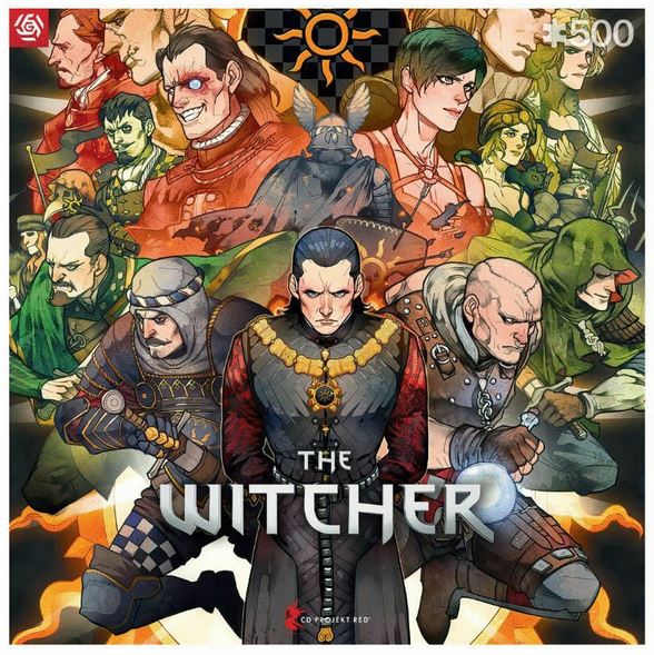 Good Loot - Gaming puzzel: The Witcher Nilfgaard, 500 stukjes