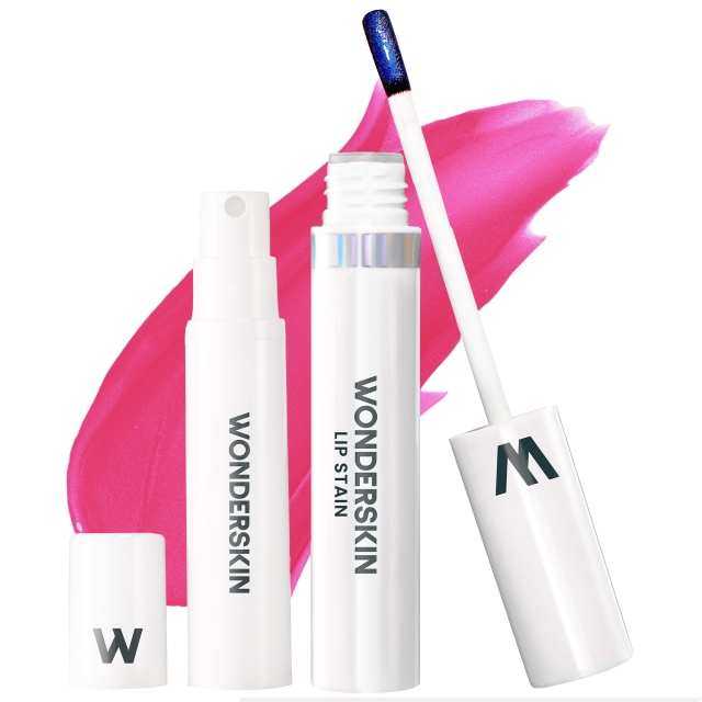 Wonderskin Wonder Blading Lip Stain Kit Neon Rose