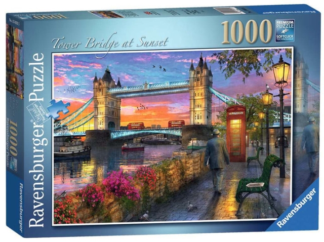 Ravensburger Puzzel - Tower Bridge bij zonsondergang 1000p (12000041)
