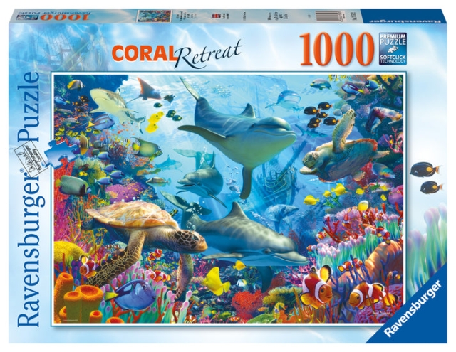 Ravensburger Puzzel - Coral Reef Retreat 1000p (12001172)