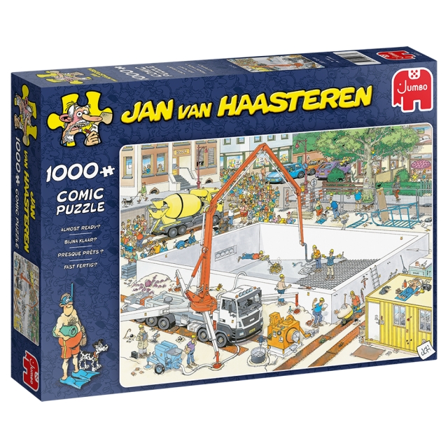 Jan van Haasteren - Bijna klaar (1000 stuks) (JUM0037)