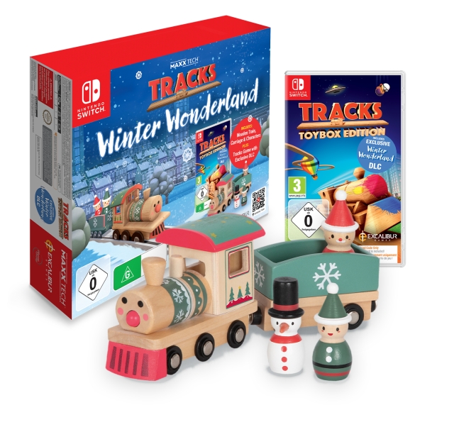 Maxx Tech Sporenbundel Winter Wonderland voor Switch