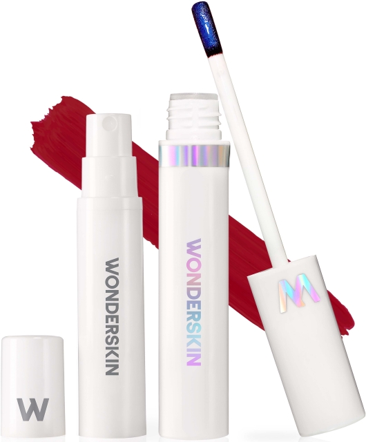 Wonderskin Wonder Blading Lip Stain Kit Goddelijk Bourgondisch Rood