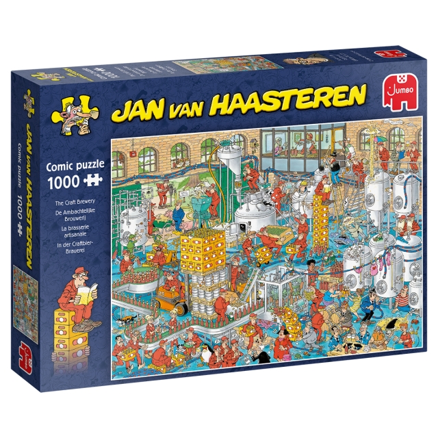Jan van Haasteren De ambachtelijke brouwerij (1000 stukjes)